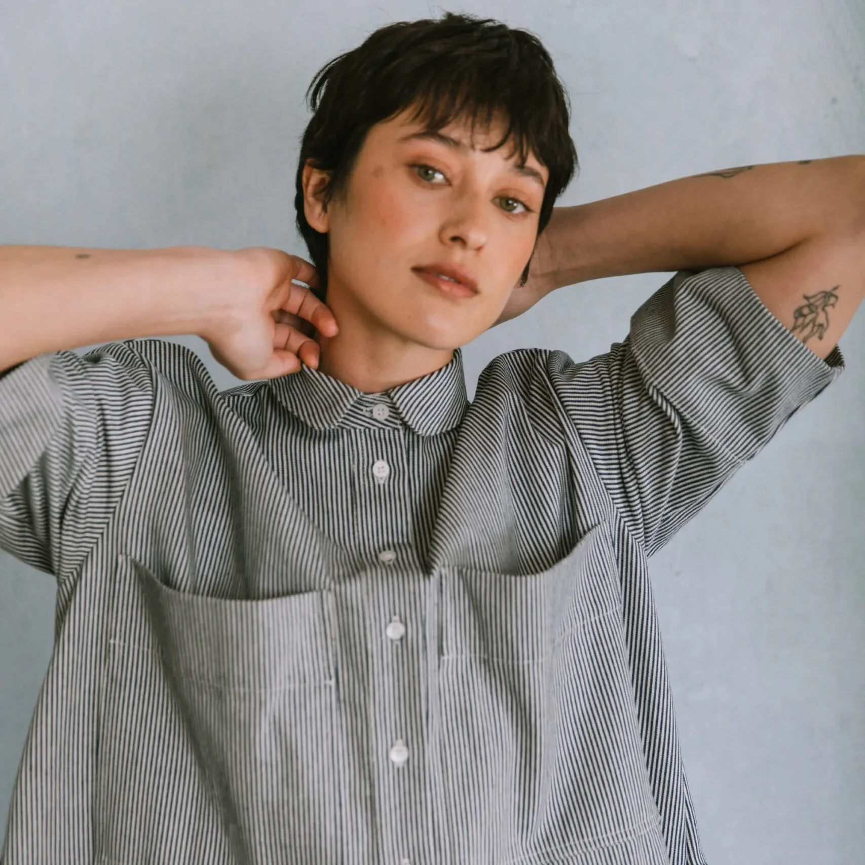 Charl Knitwear - Sailor Stripe Dress - Image 4