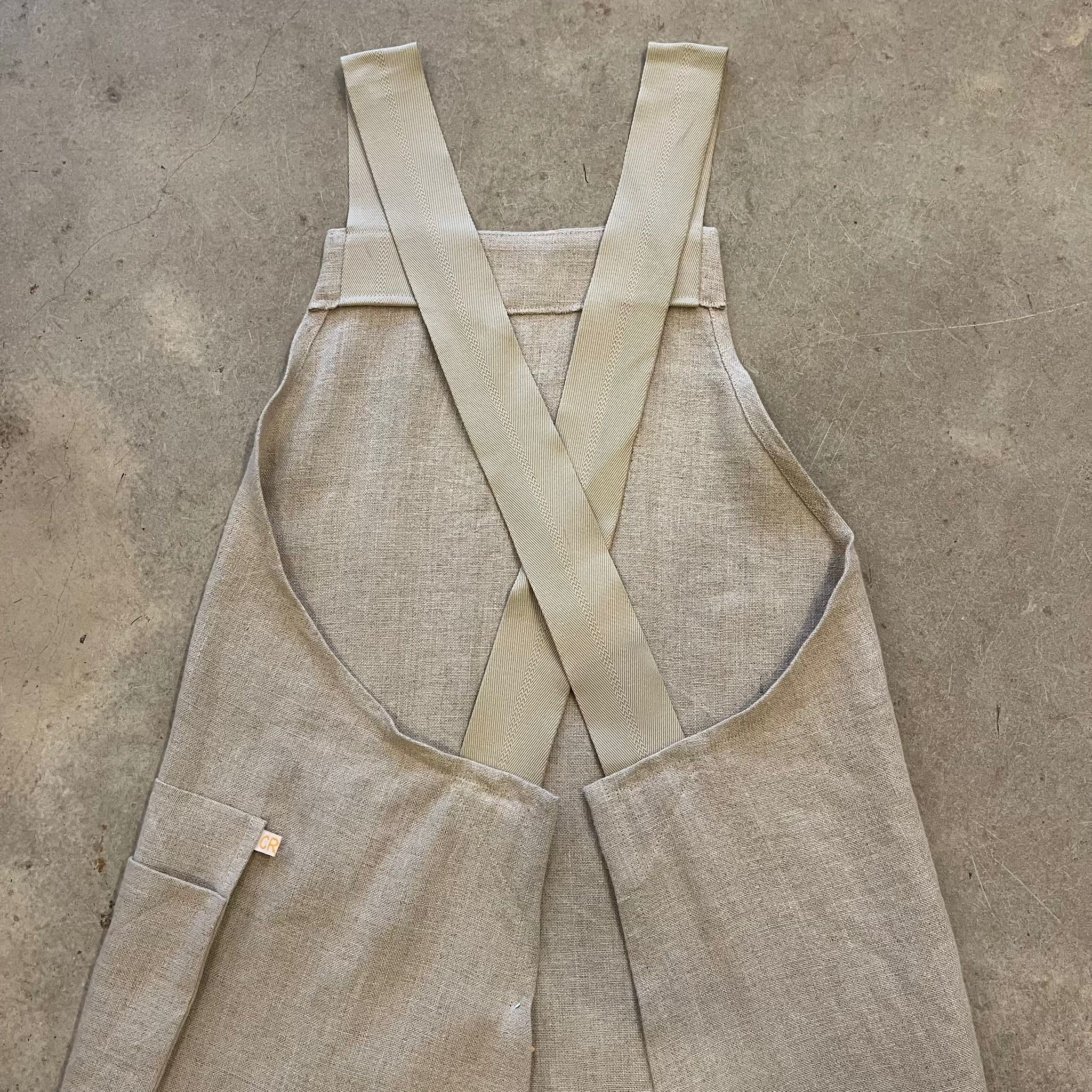 Crop Clothing - Cross Back Apron - Image 4