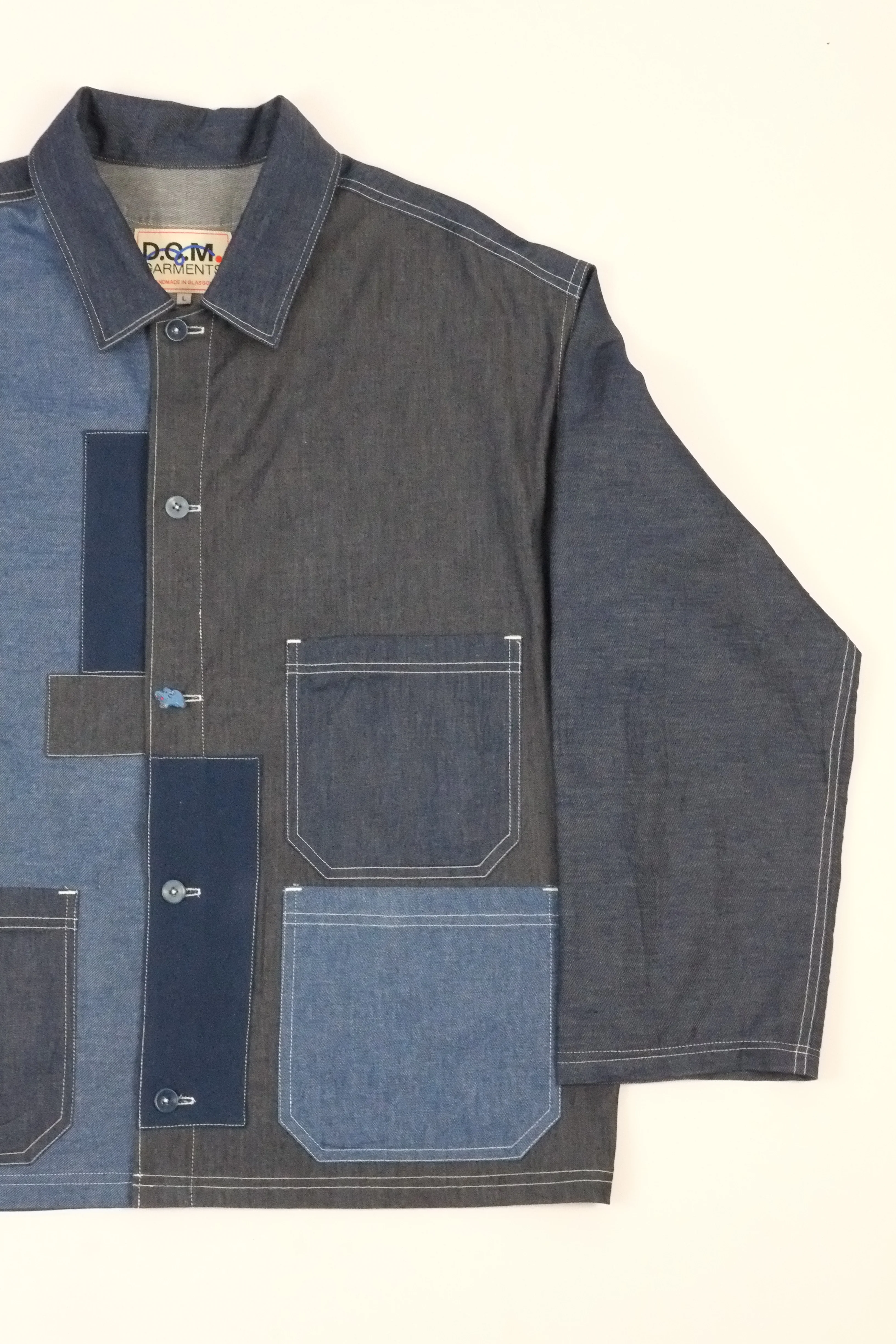 DCM Garments - The Patchwork Denim Chore - Image 10