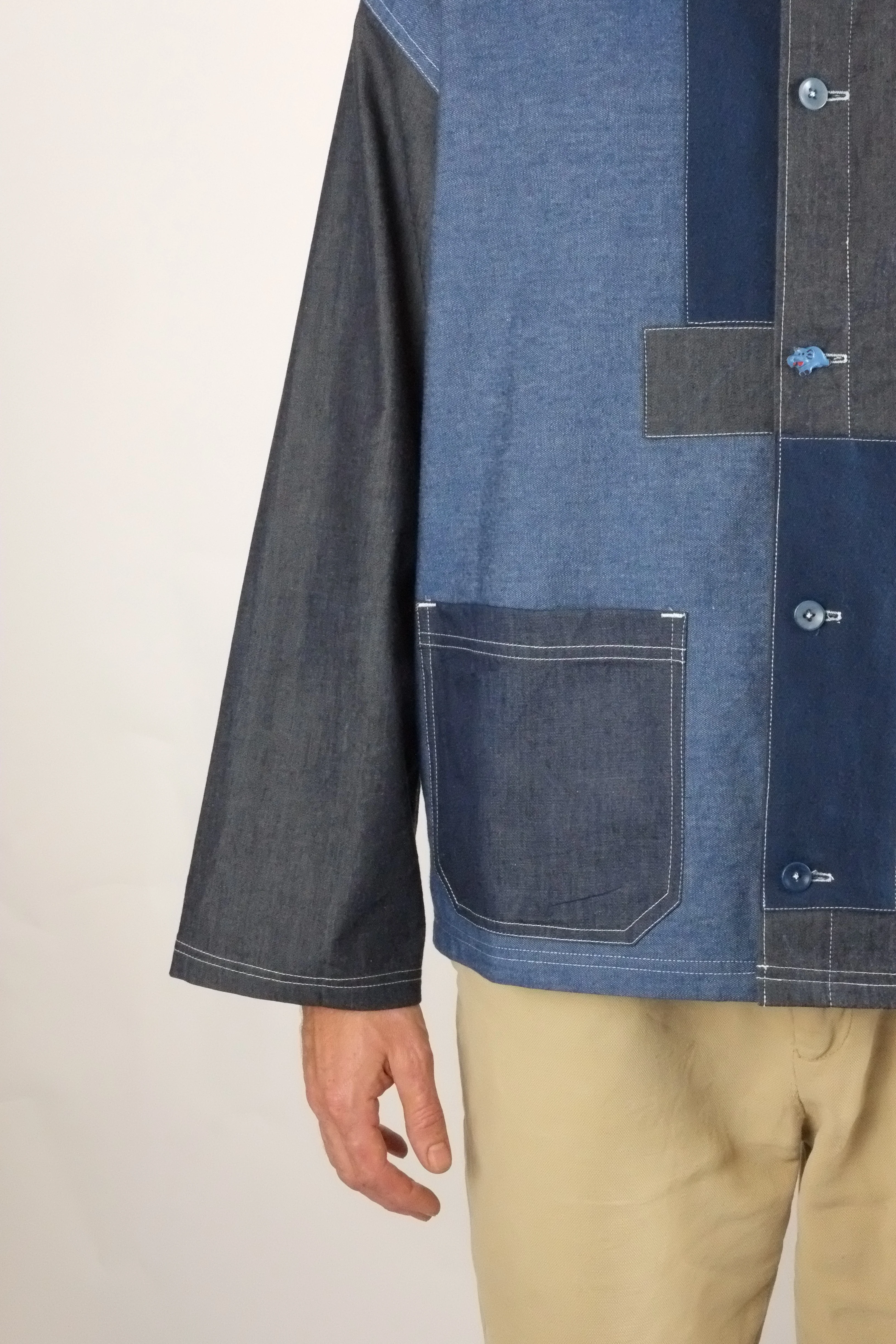 DCM Garments - The Patchwork Denim Chore - Image 7