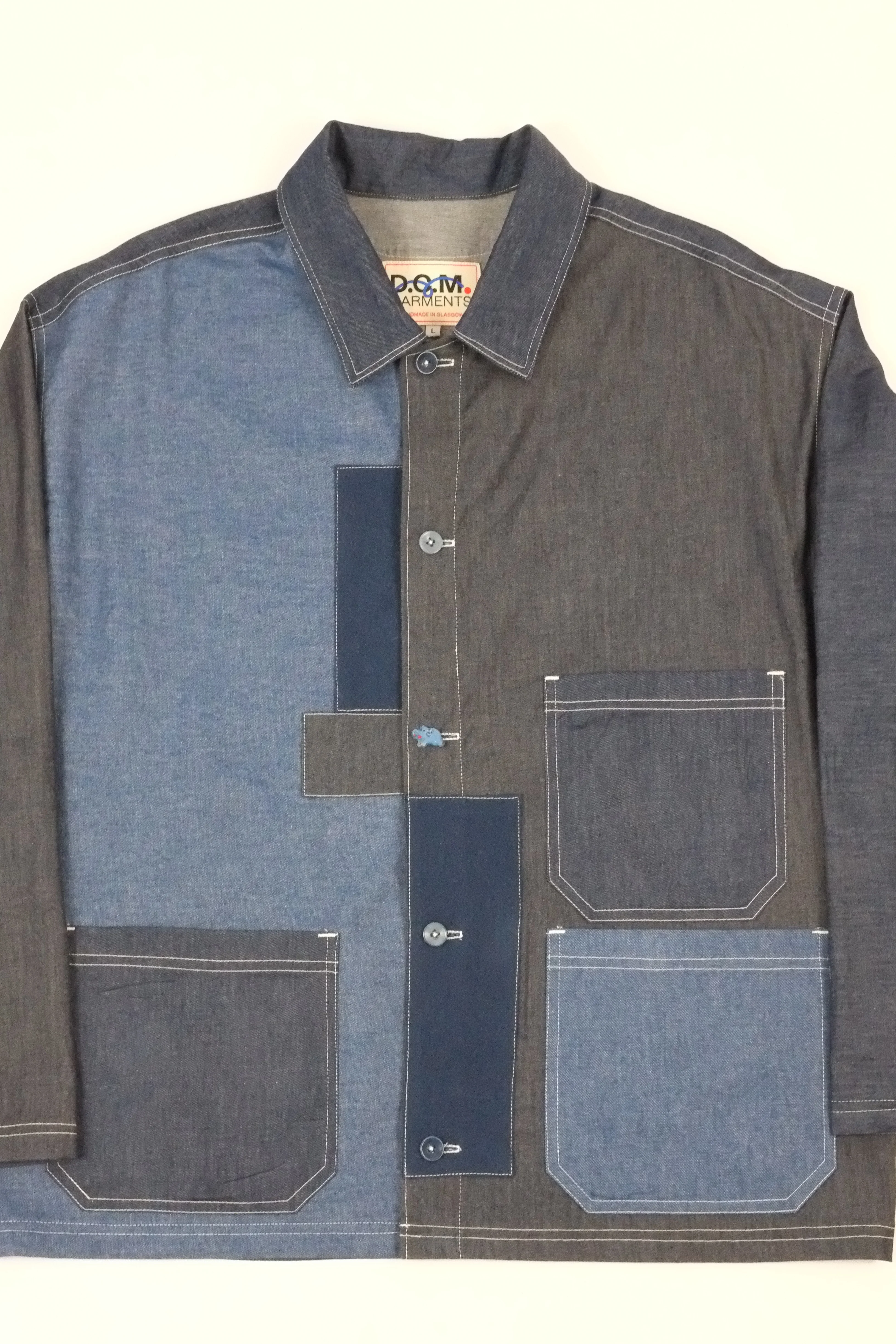DCM Garments - The Patchwork Denim Chore - Image 9