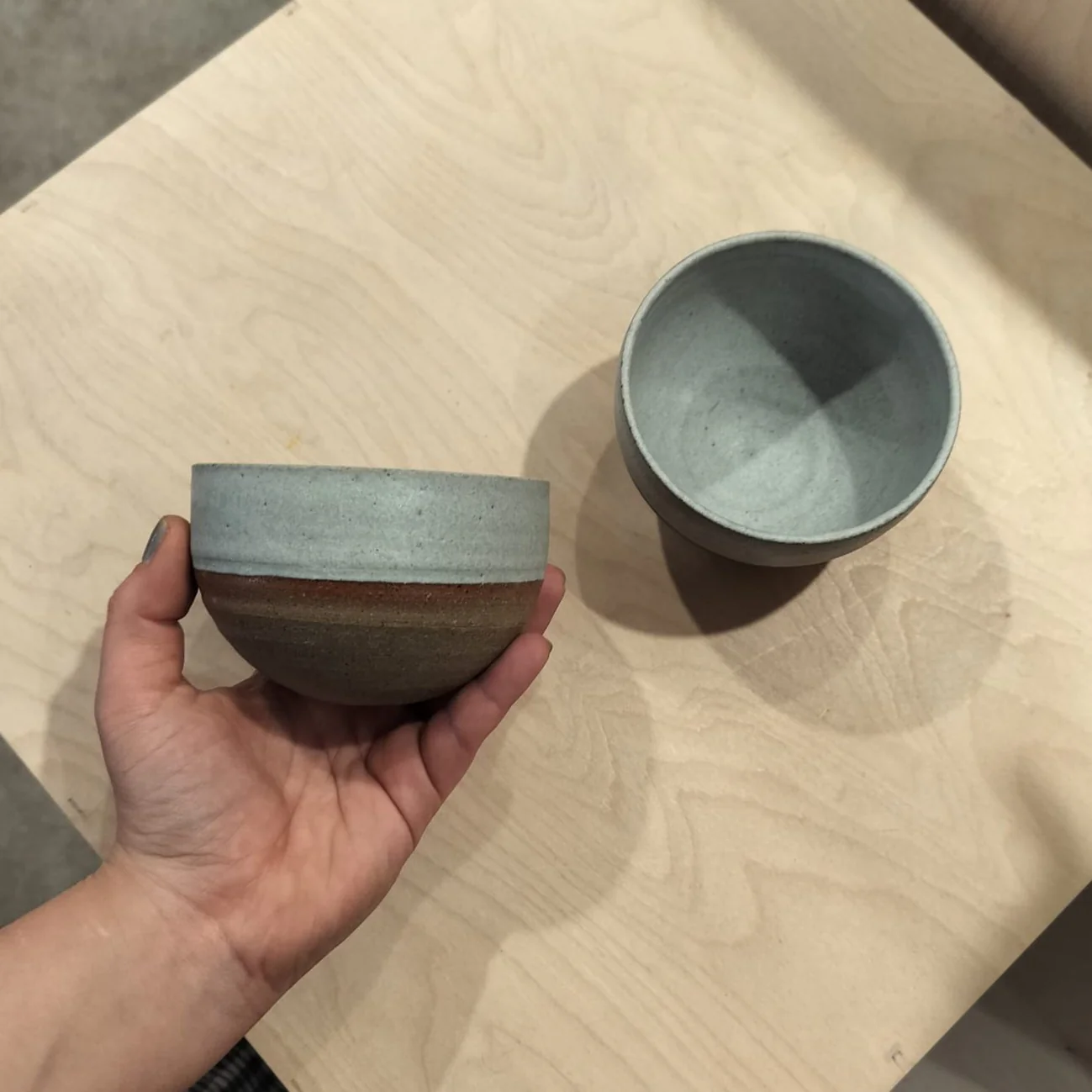 E F Davies Clay - Broth Bowl In Smoke Grey - Image 4