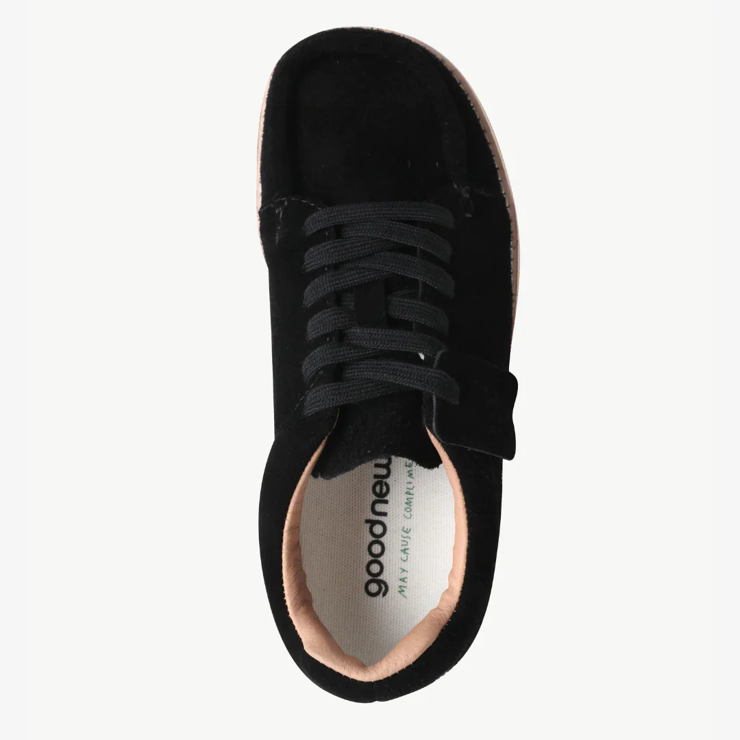 GOOD NEWS - Rookie Shoe In Black Suede - Image 3