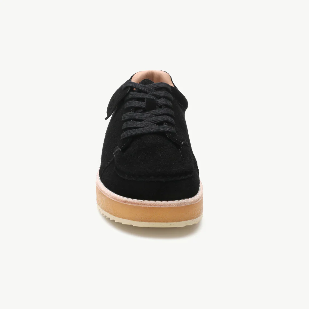 GOOD NEWS - Rookie Shoe In Black Suede - Image 4