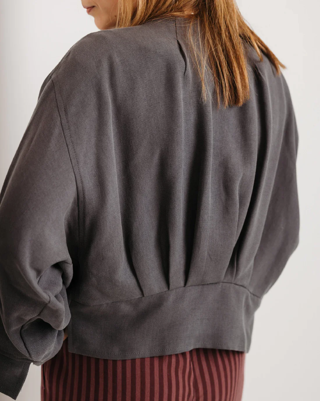Journy - The Stella Jacket In Charcoal Grey - Image 4