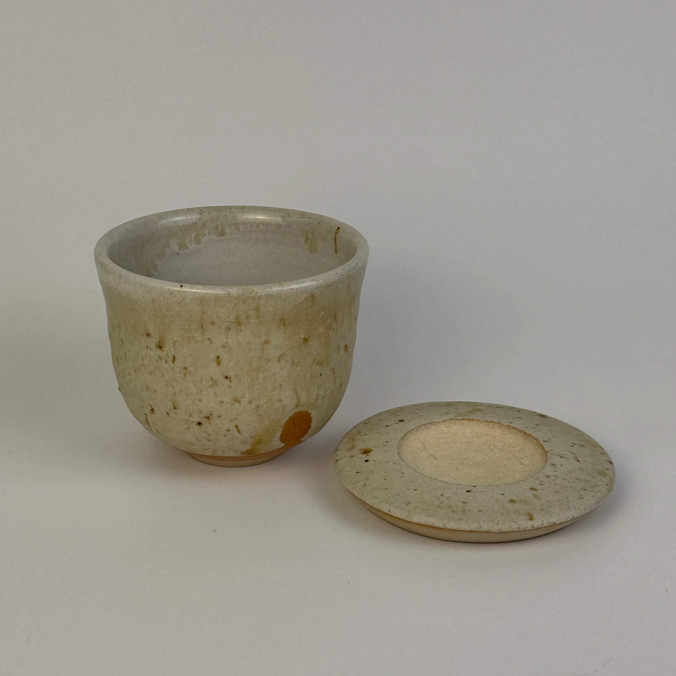 Lily Pearmain - Ash Glaze Cup And Saucer - Image 3