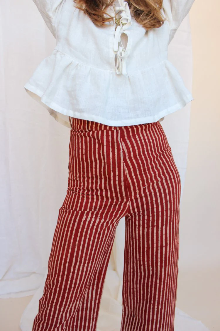 Mahika Kala - Piper Jean In Rust - Image 3