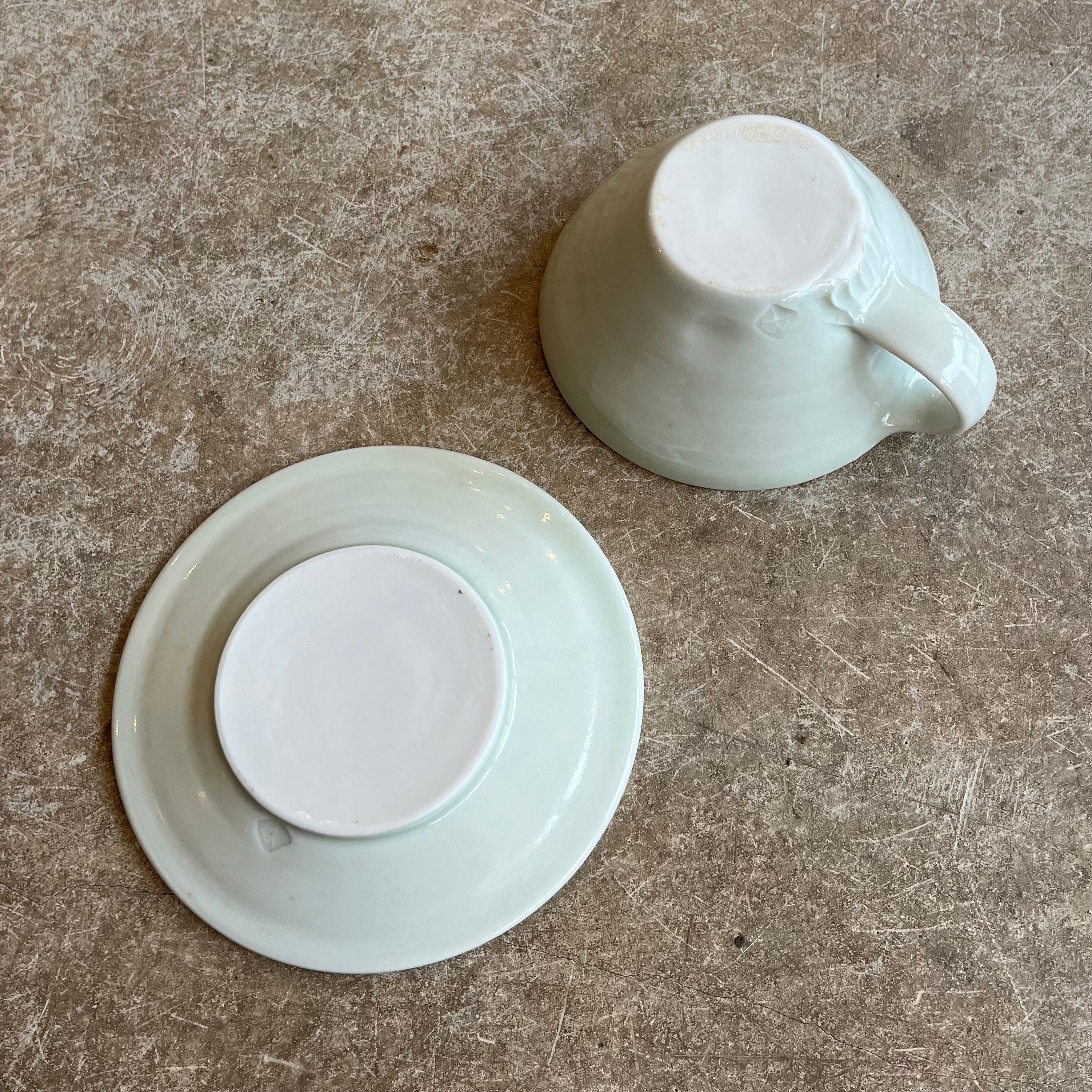 Mark Titchiner - Porcelain Tea Cup And Saucer - Image 3