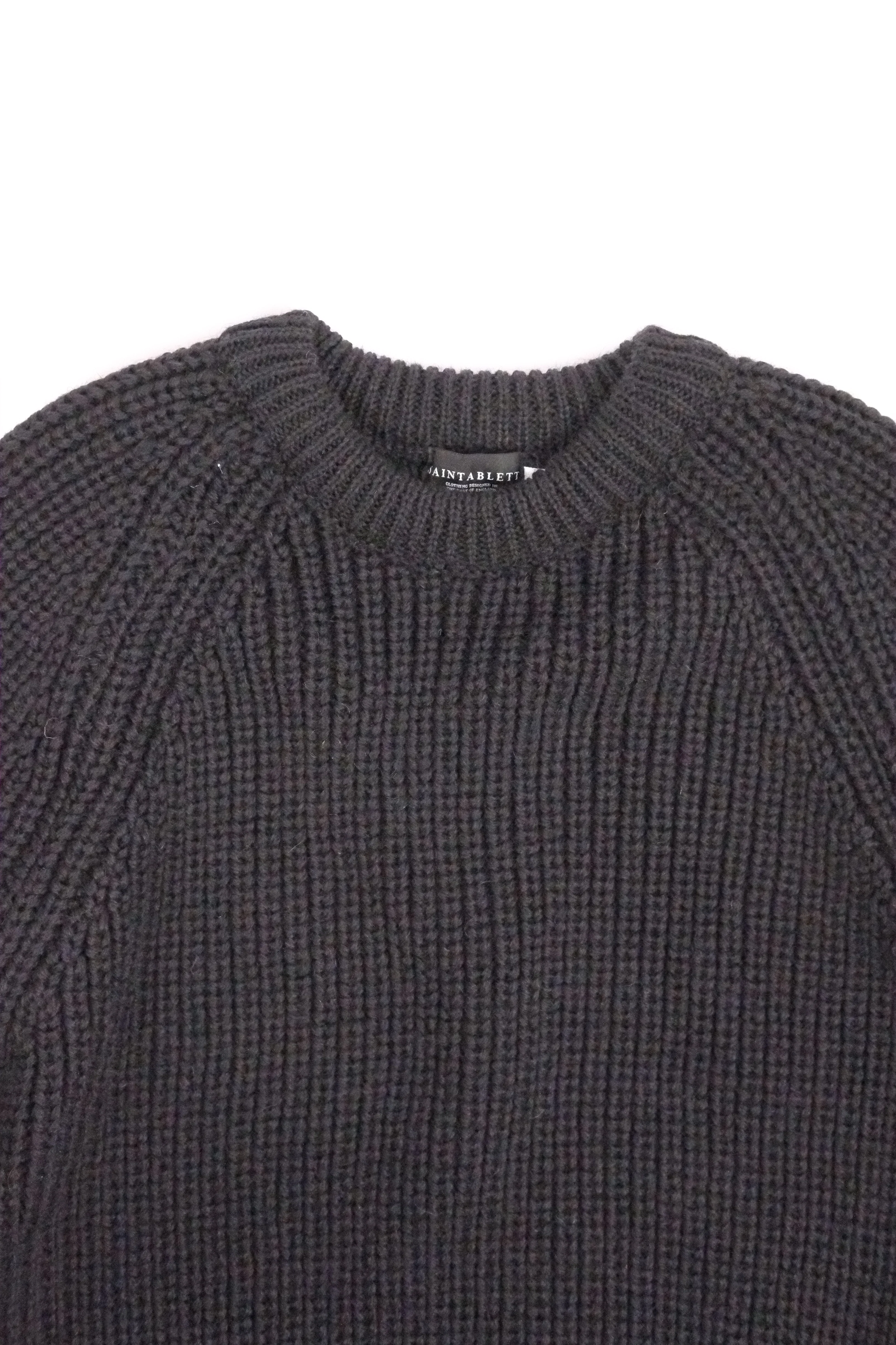 SAINTABLETT - Fisherman Knit In Black - Image 3