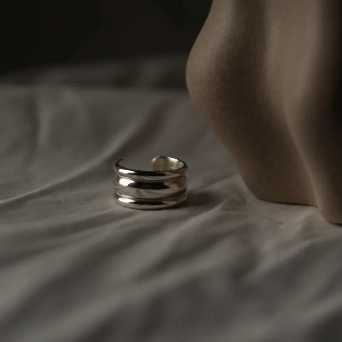Studio Adorn - Statement Ripple Ring - Image 3