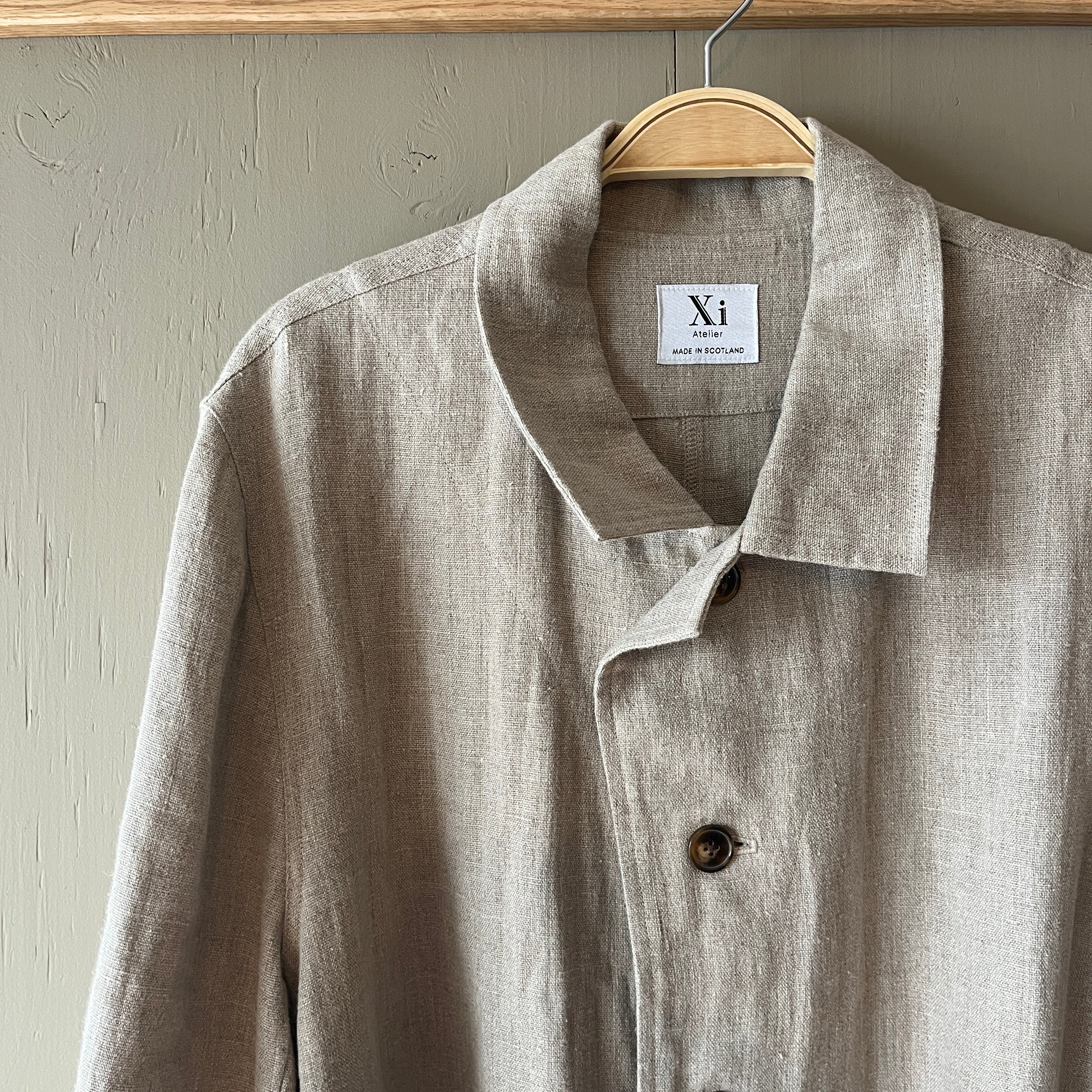 Xi Atelier - Yves Linen Coat - Image 5